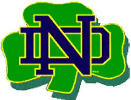 Notre Dame Fighting Irish 1977-1988 Alternate Logo iron on transfers for fabric
